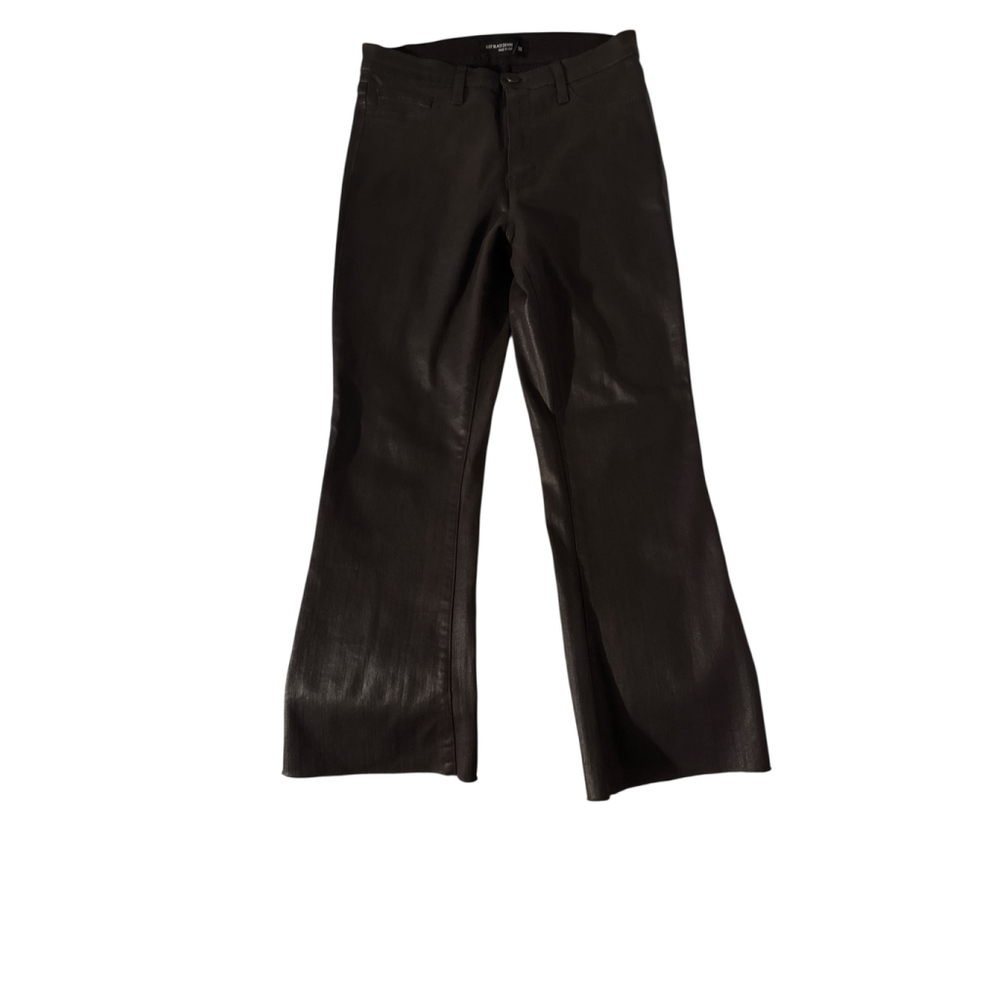 Women's JUST BLACK DENIM Black Boot Cut & Flare Pants Size 30 - Picture 3 of 11